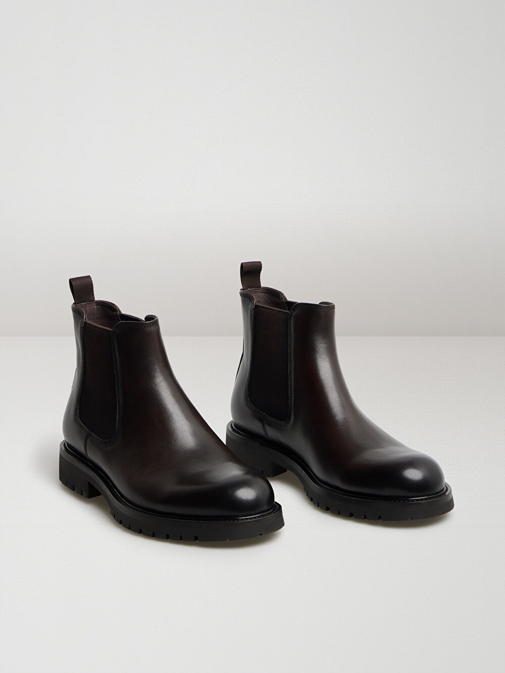 BRĄZOWE BUTY TALYSON - 2