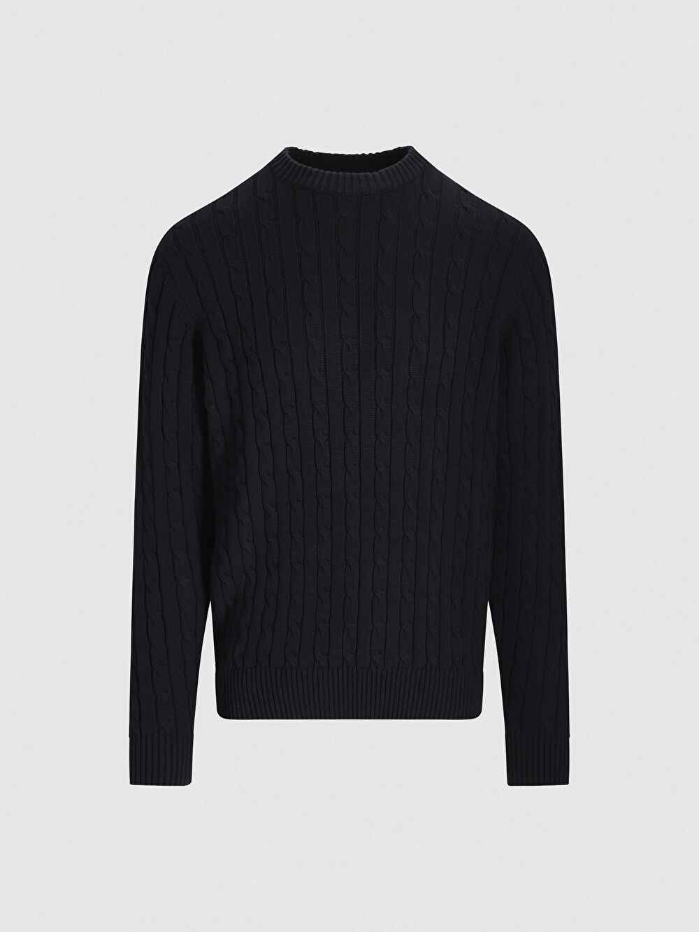 GRANATOWY SWETER CALARO - 2
