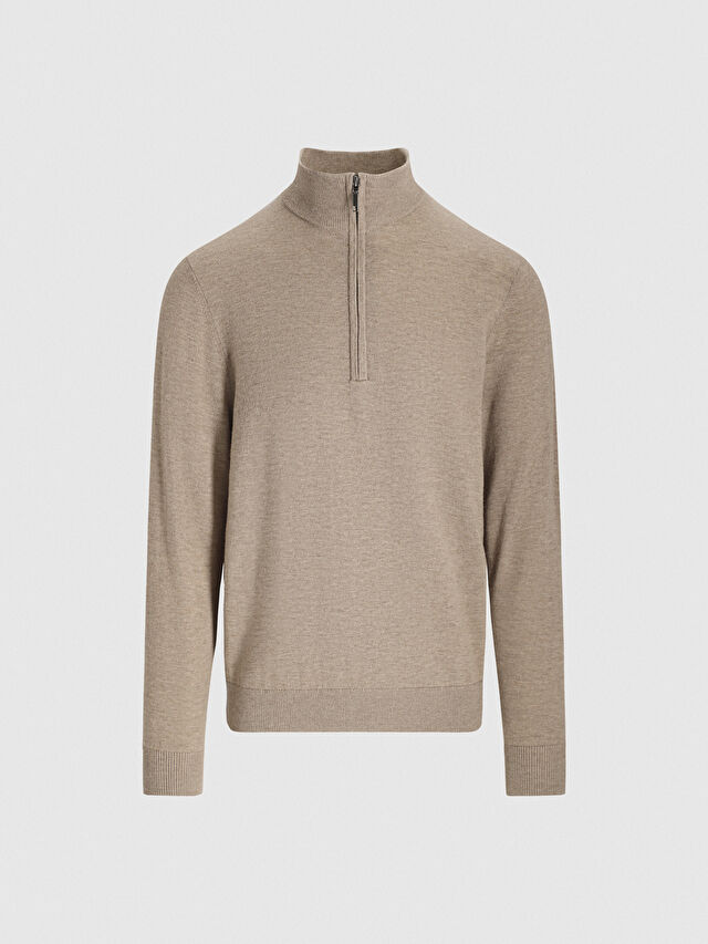 BEŻOWY SWETER BALFRON