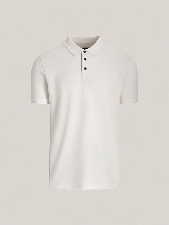 BIAŁE KLASYCZNE POLO BILINGTON