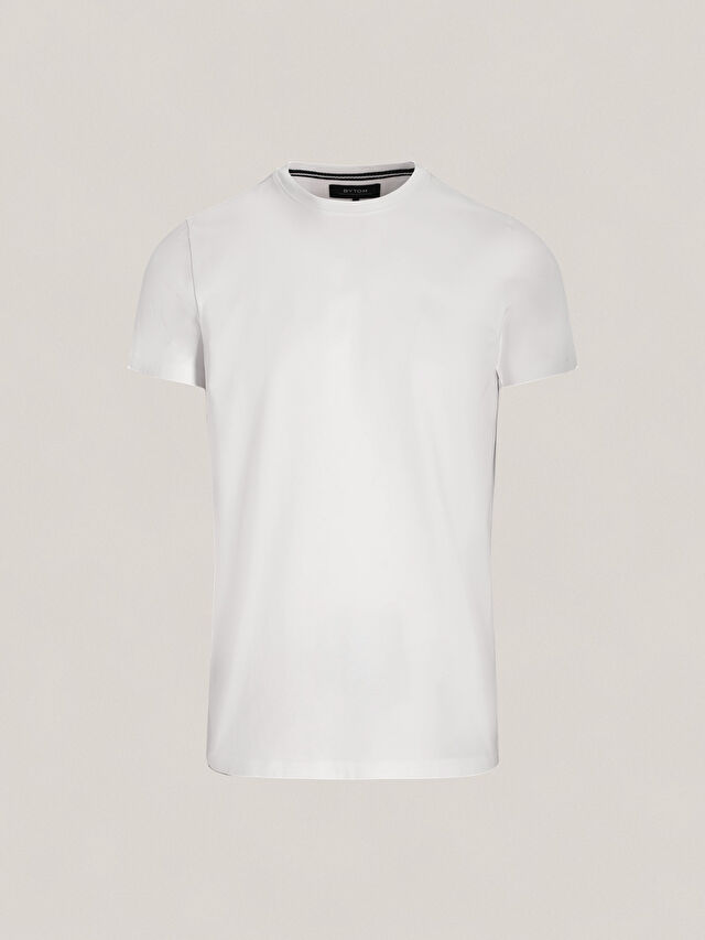 BIAŁY T-SHIRT BOLAM