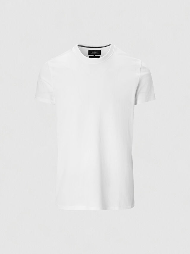 BIAŁY T-SHIRT CRISSMOD