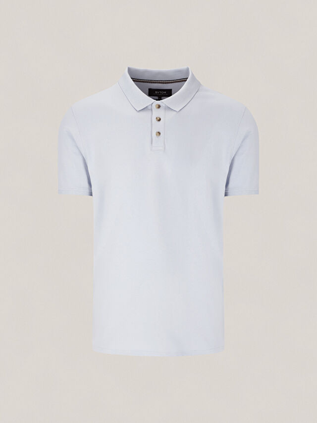 NIEBIESKIE KLASYCZNE POLO RUCKINGE