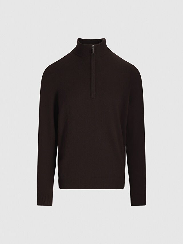 BRĄZOWY SWETER BALFRON
