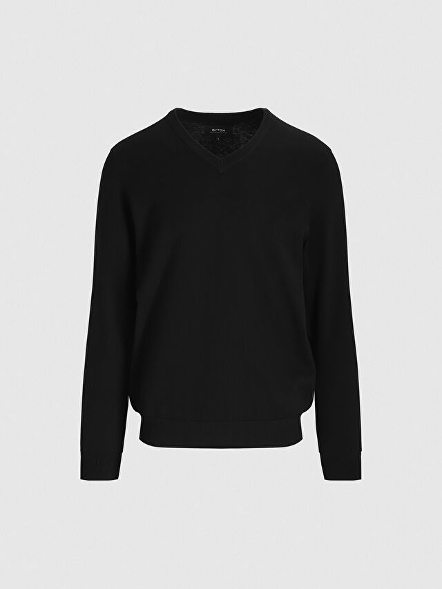 CZARNY SWETER PEASTON