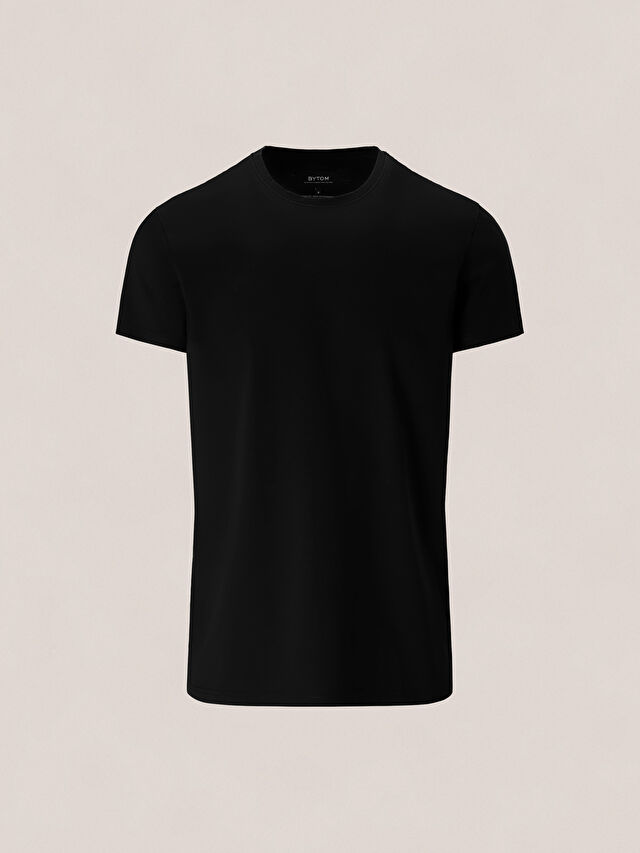 CZARNY T-SHIRT WELBURY