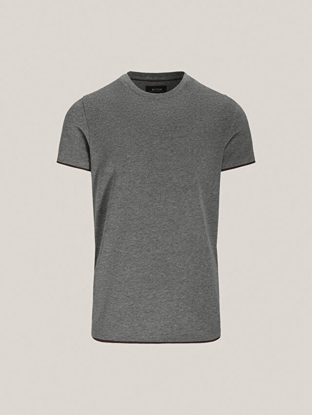 SZARY T-SHIRT MOCKTREE