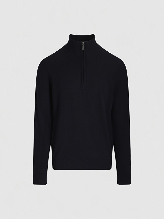 GRANATOWY SWETER BALFRON