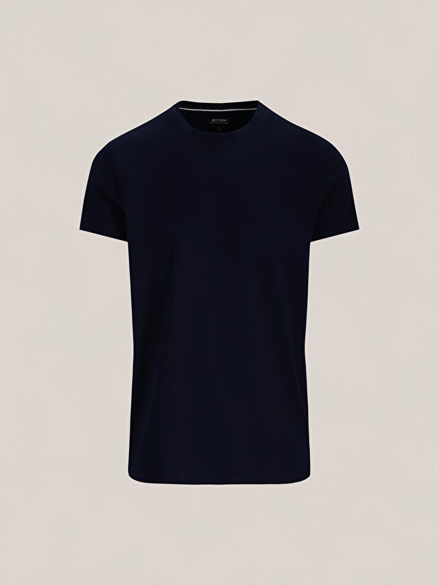 GRANATOWY T-SHIRT BOLAM