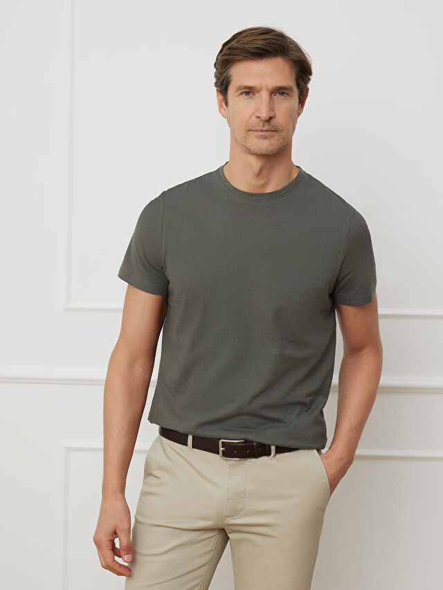 T-SHIRT KHAKI LYDDEN