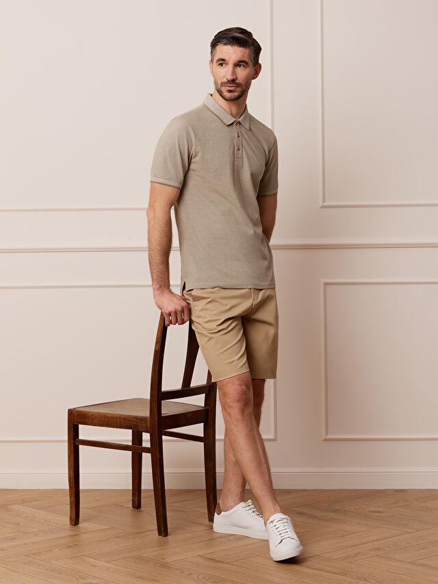 BEŻOWE POLO FORMBY
