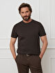 BEŻOWY T-SHIRT WALSEY