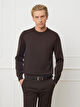 BRĄZOWY SWETER CROXTON
